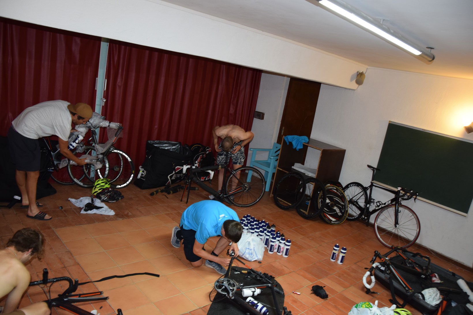 Uppackning av cyklar
