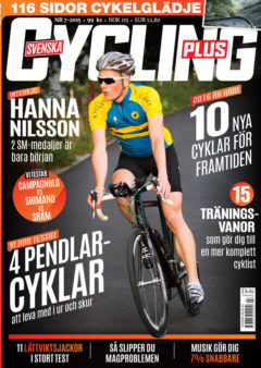 Nya numret av Svenska Cycling Plus bjuder på en längre intervju med unga stjärnskottet och VM-cyklisten Hanna Nilsson. I butik från och med tisdag.
