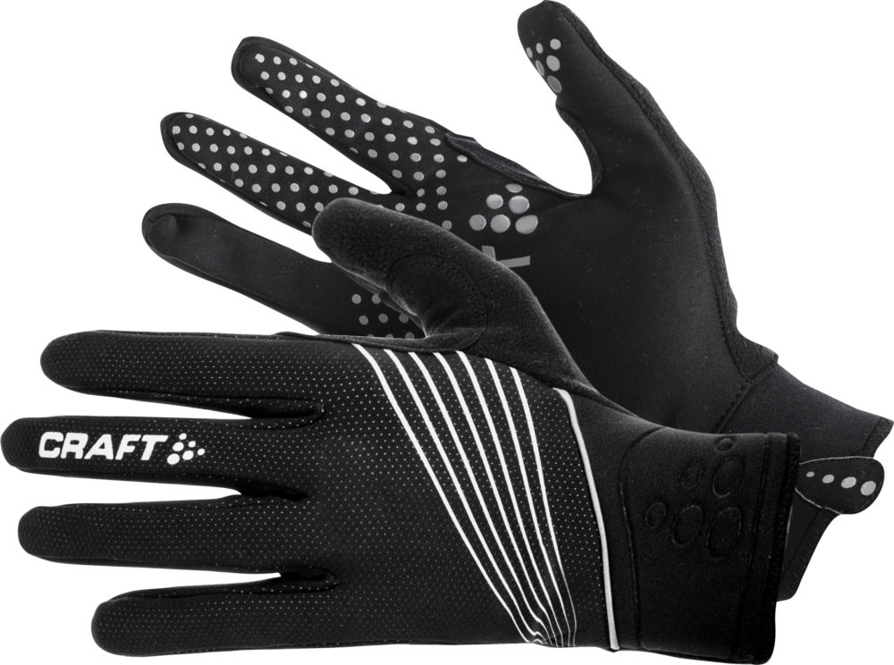 Storm glove. En handske för ruggiga höstdagar. Vind- och vattentät med silikonprint i handflatan. Färger: Flumino och black. Rek pris: 400 kr 