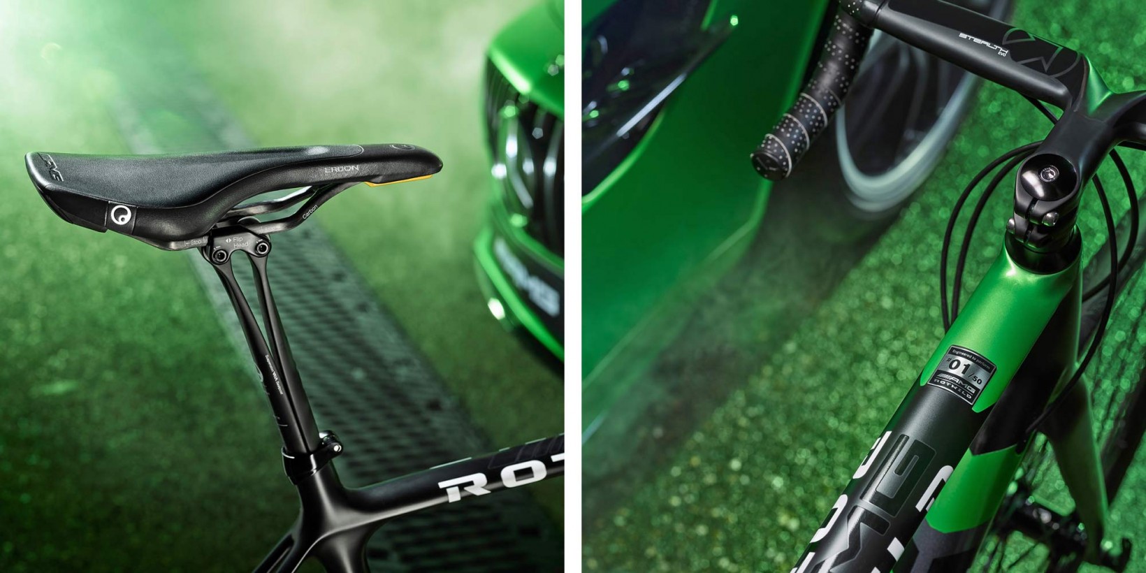 Rotwild-x-Mercedes-AMG-R-S2_Beast-of-the-Green-Hell-limited-edition_lightweight-carbon-disc-brake-road-bike_cockpit-details